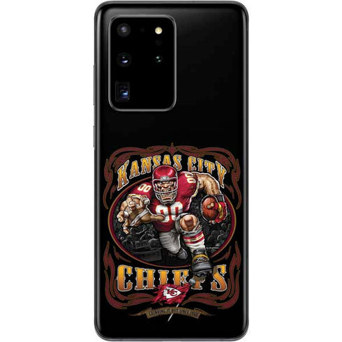 Liquid Blue NFL Kansas City Chiefs Running Back Galaxy S20 Ultra 5G Skin